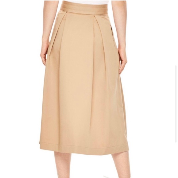 Sandro Viveta Trench Midi Skirt (Skort) - Picture 5 of 7